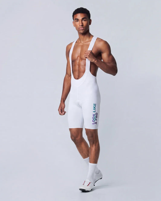 Bib Short Infinite Blanca Hombre
