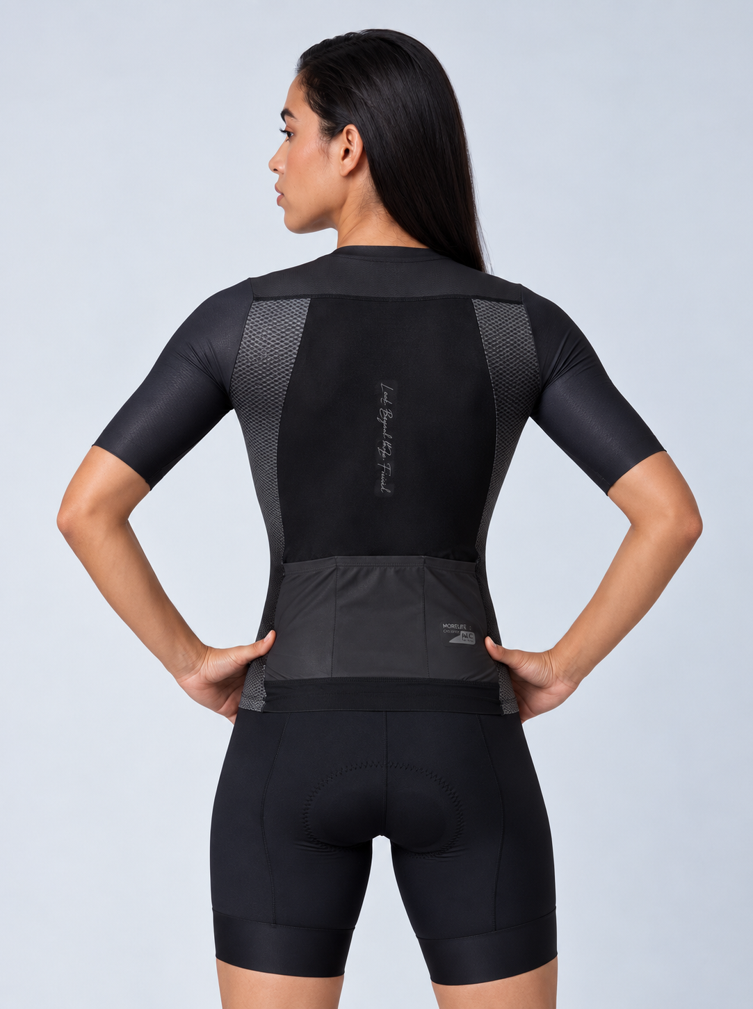 Jersey Unisex Inspire Negro con Gris