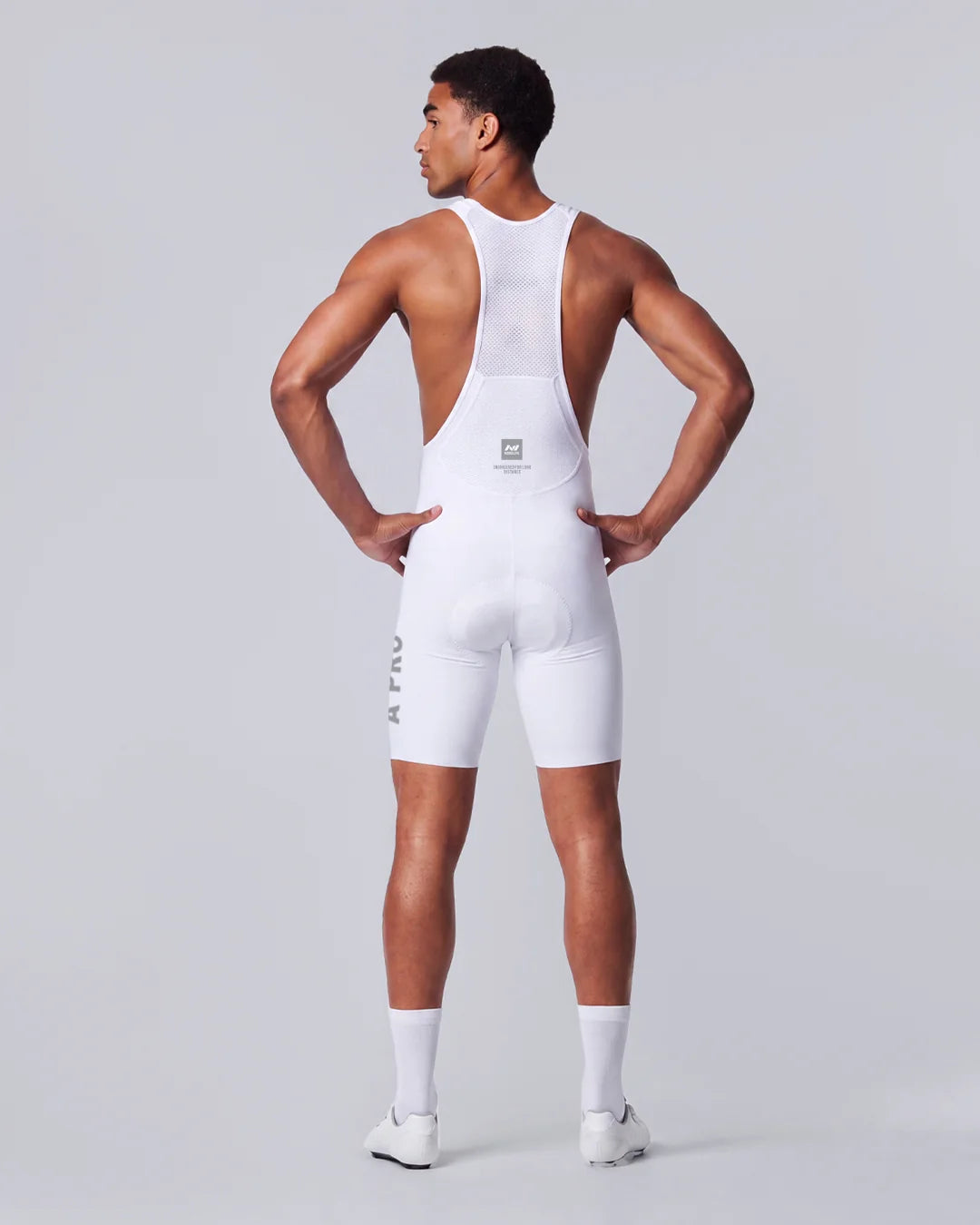 Bib Short Infinite Blanca Hombre