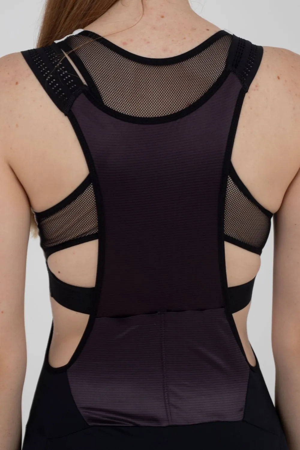 Bib Short Racing Negro Mujer