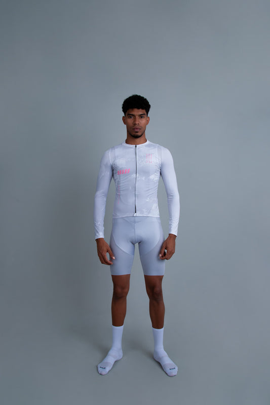 Jersey Unisex Competition Gris Claro Manga Larga