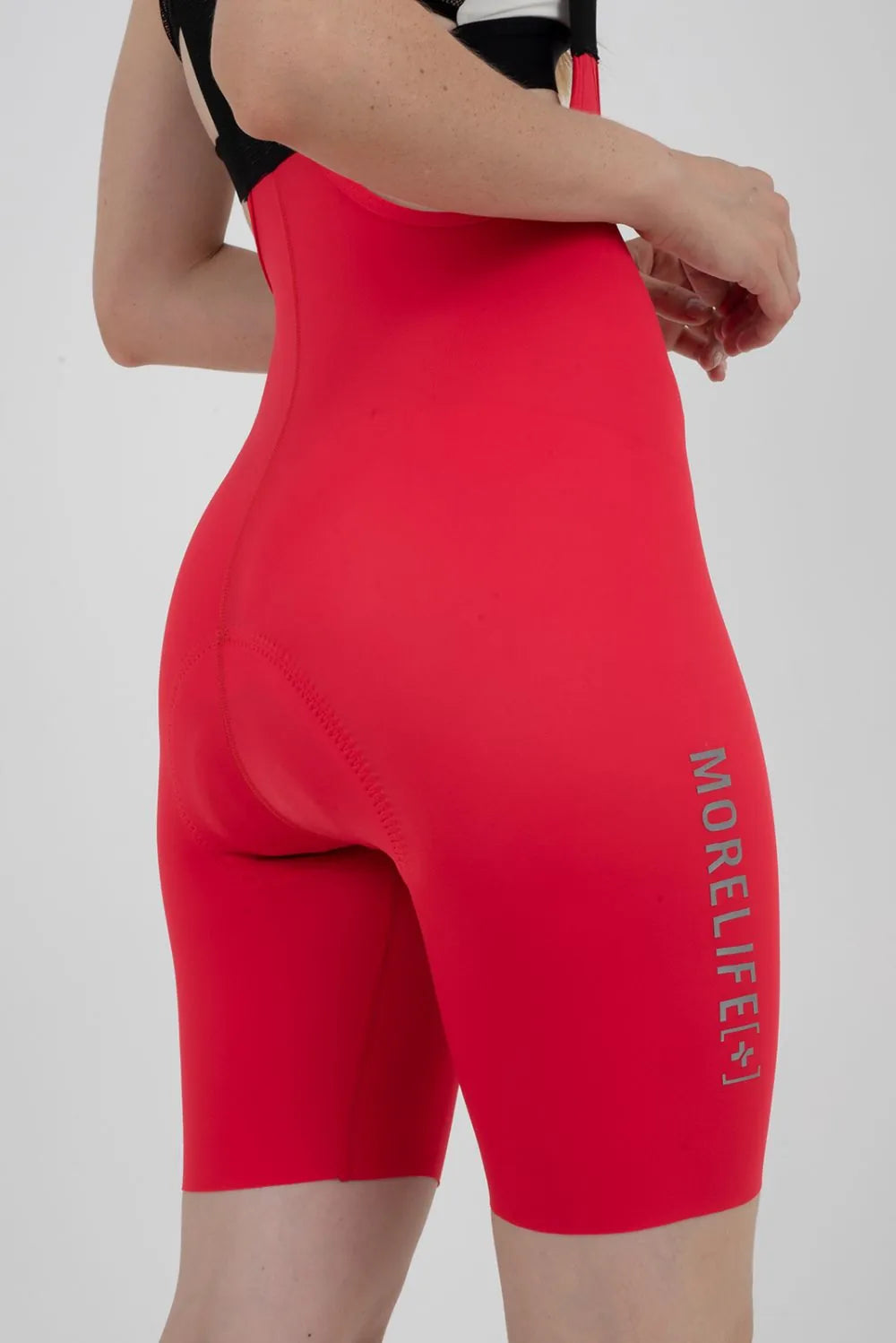 Bib Short Unlimited Rojo Mujer