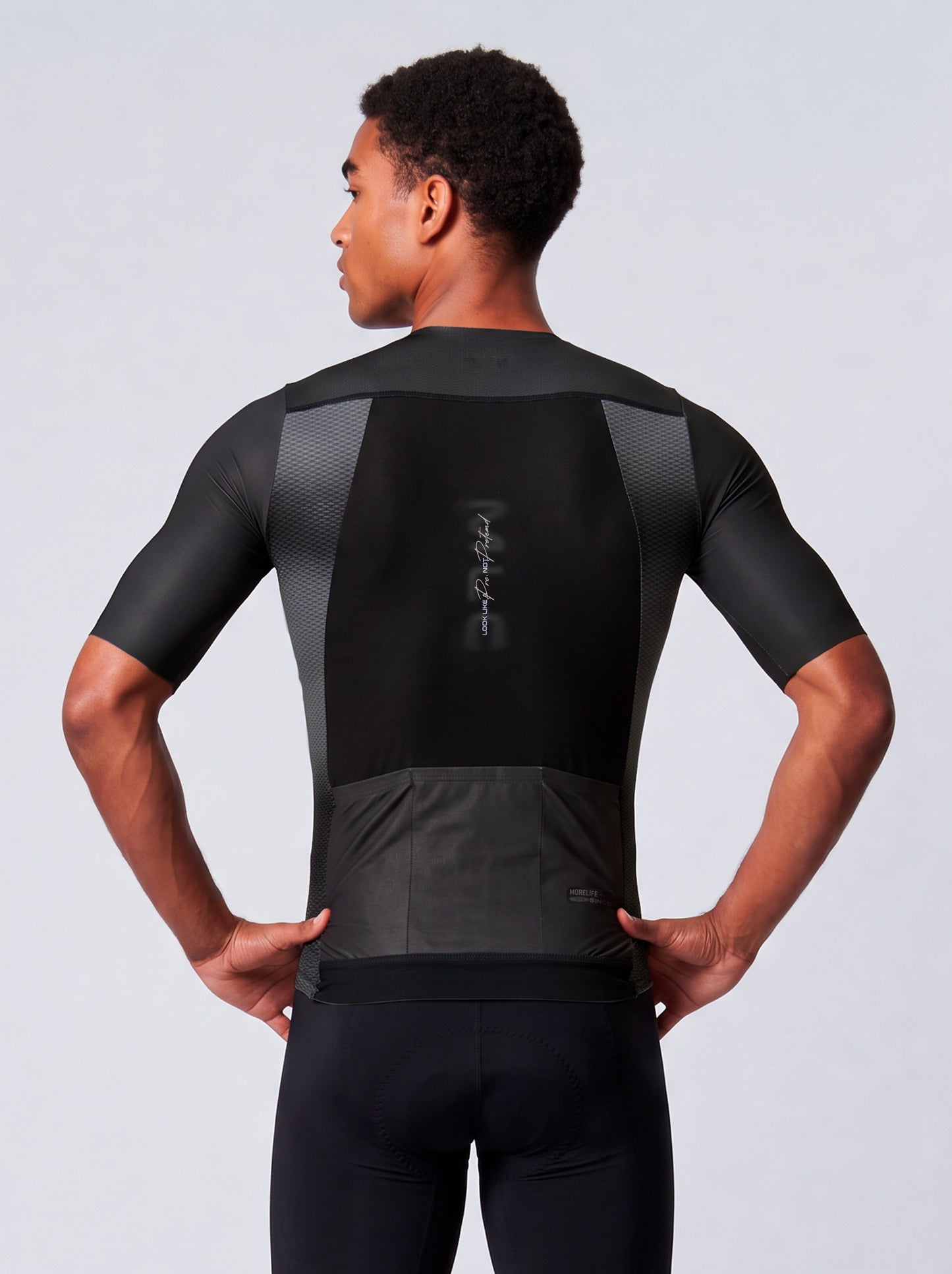 Jersey Unisex Inspire Negro con Gris