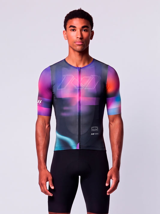 Jersey Unisex Racing Pro Negro Morado