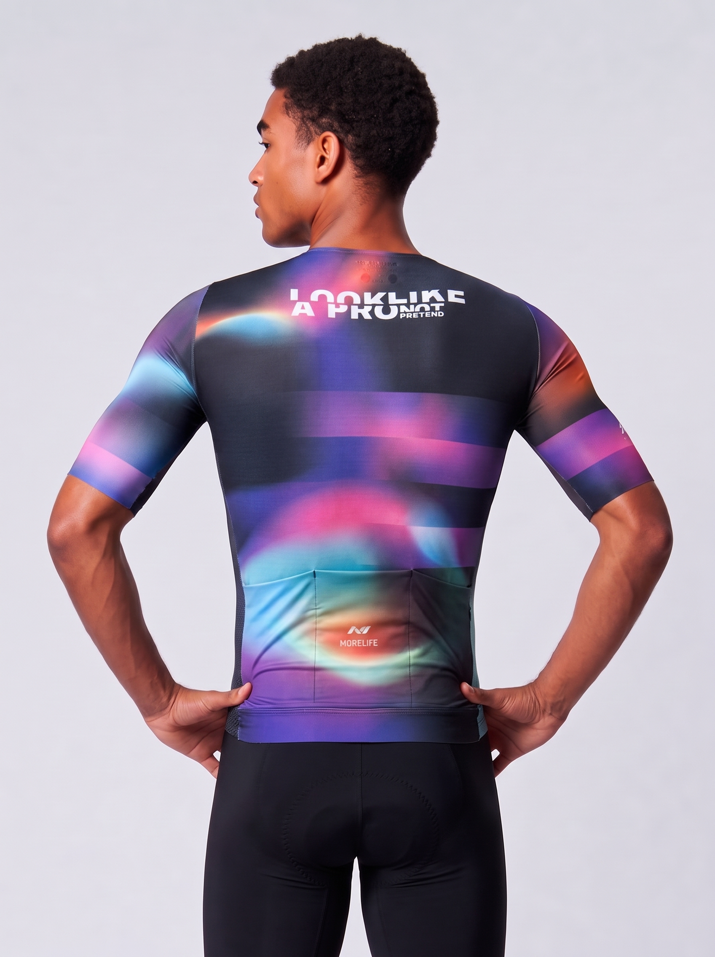 Jersey Unisex Racing Pro Negro Morado