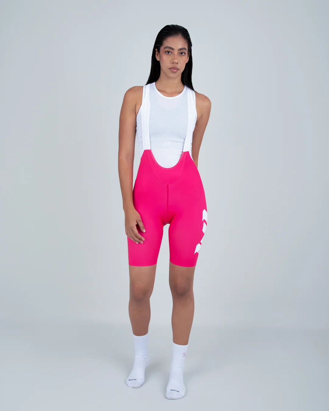 Bib Short Infinite Fucsia Mujer