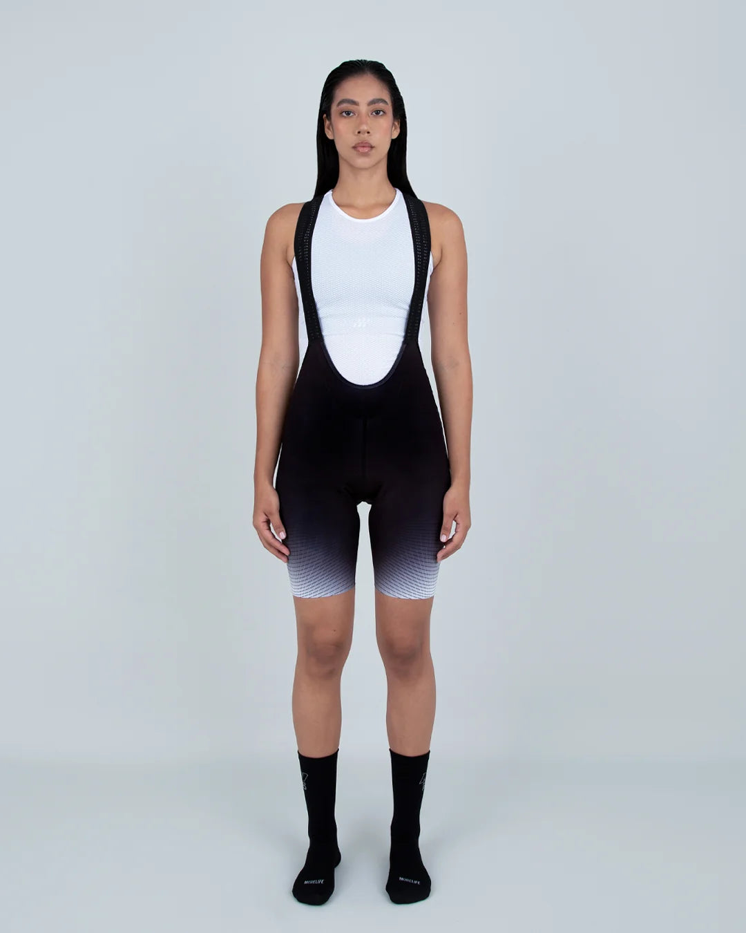 Bib Short Infinite Negra Mujer