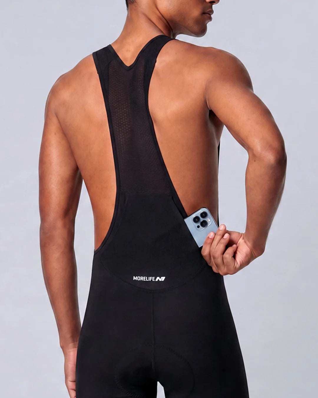 Bib Short Infinite Negra Hombre