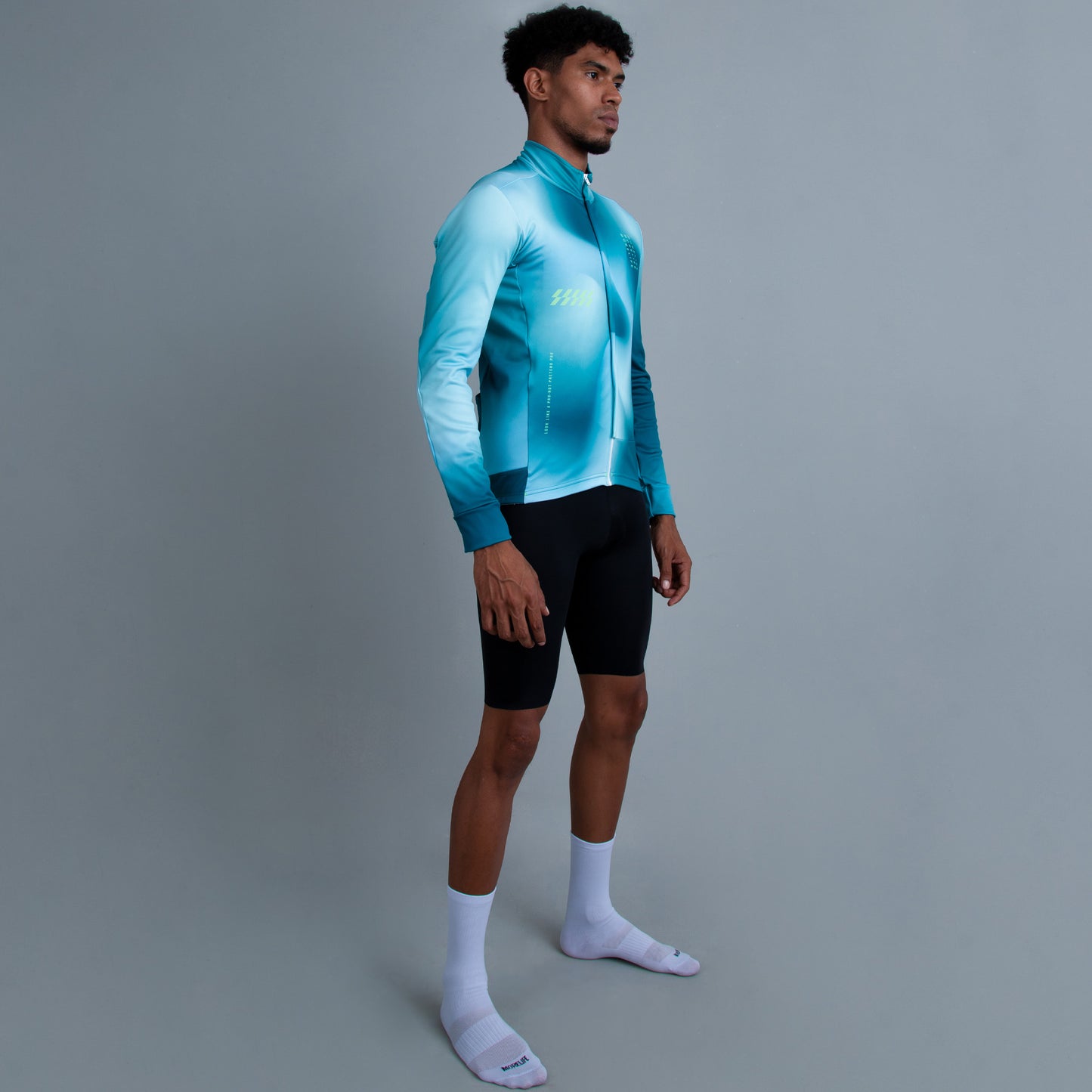 Jersey Unisex Winter Aqua Degradado