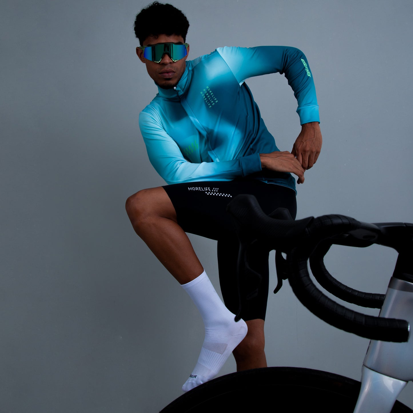 Jersey Unisex Winter Aqua Degradado