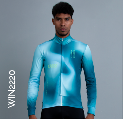 Jersey Unisex Winter Aqua Degradado