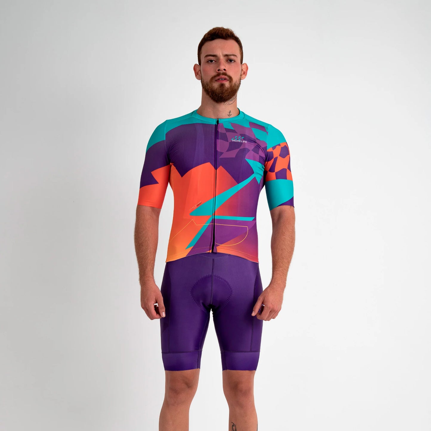 Jersey Unisex Competition Abstracto Morado