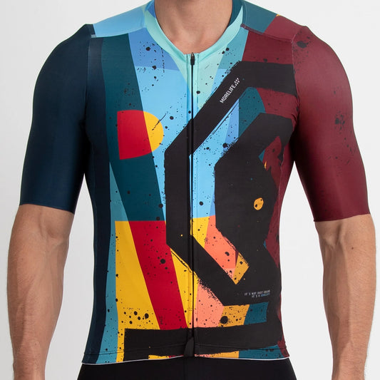 Jersey Unisex Competition Abstracto Grecas