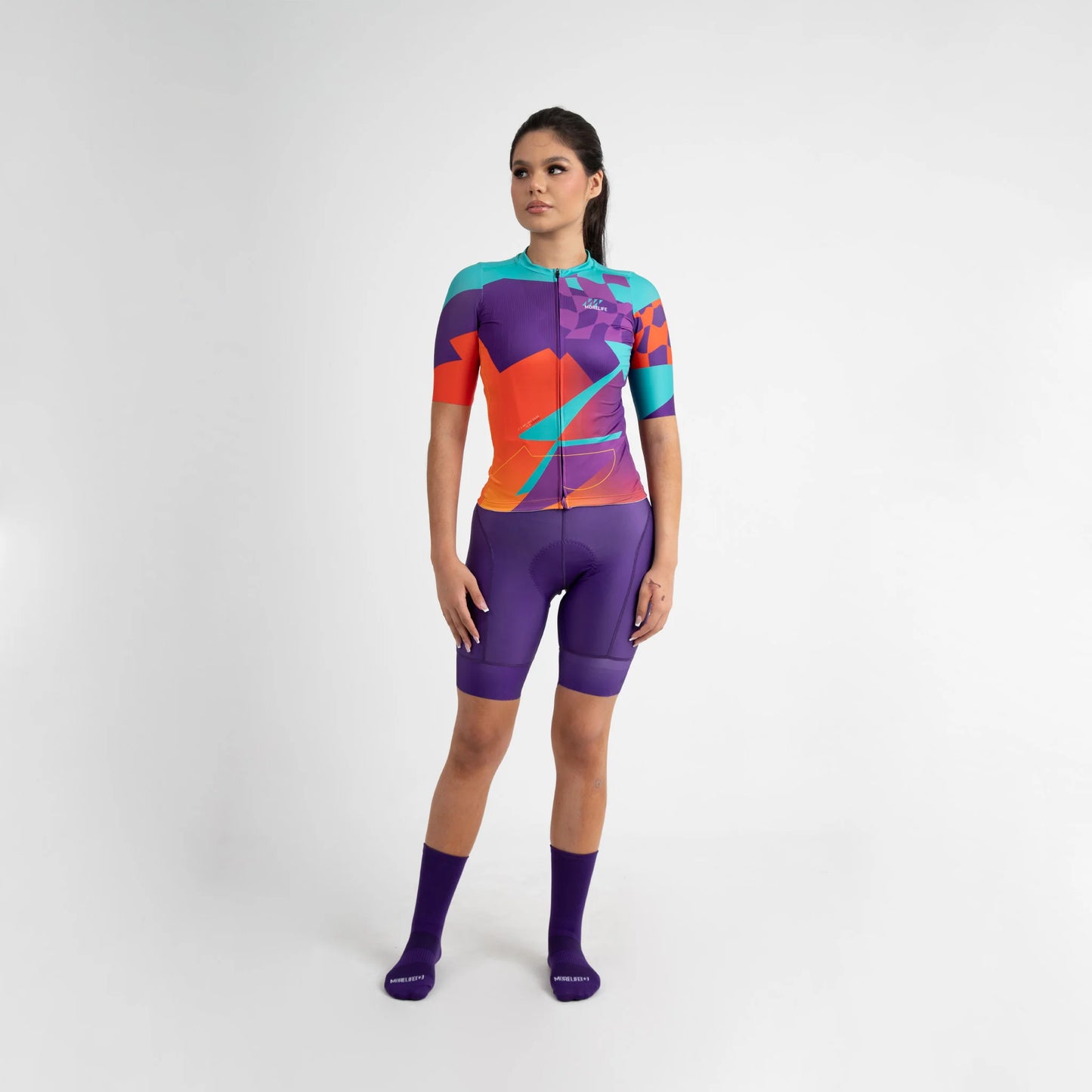 Jersey Unisex Competition Abstracto Morado