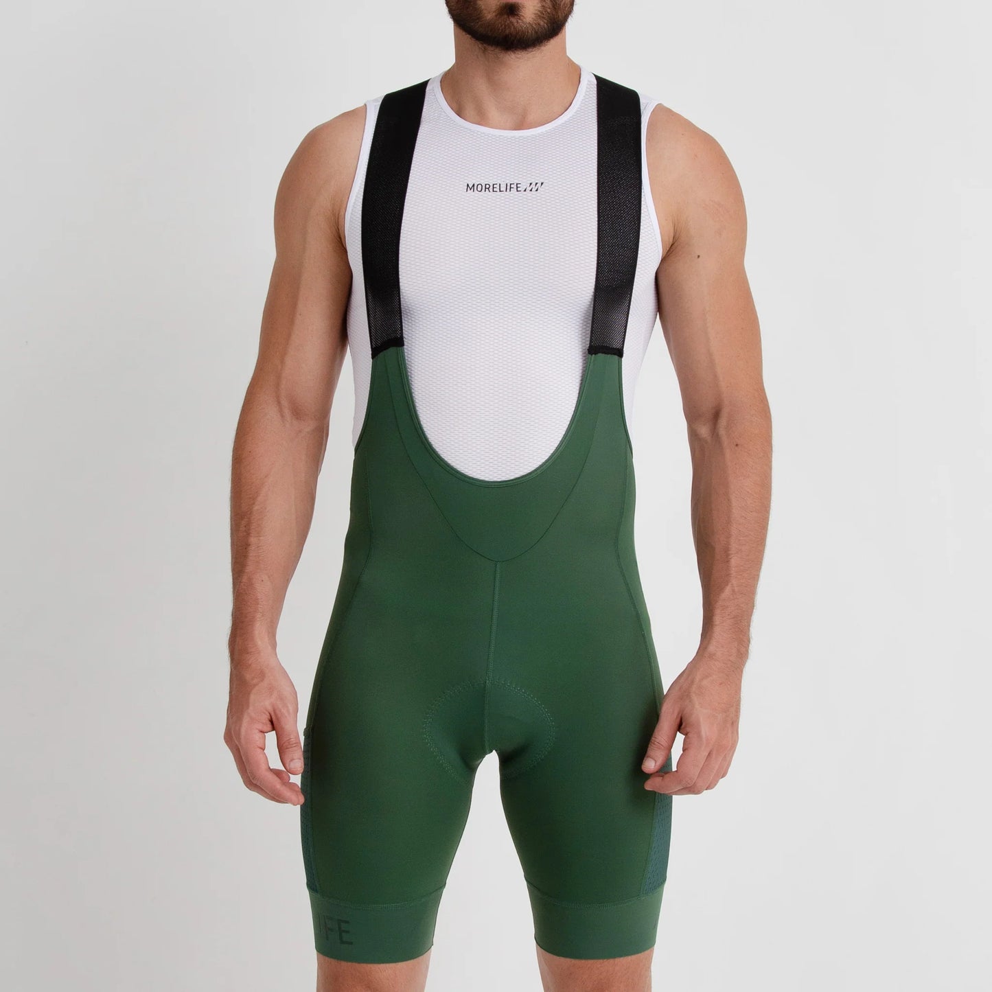 Bib Short Cargo Verde Hombre