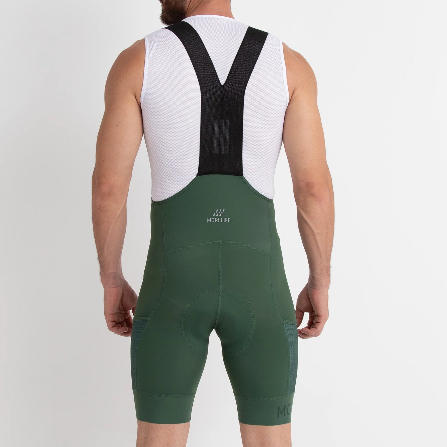 Bib Short Cargo Verde Hombre
