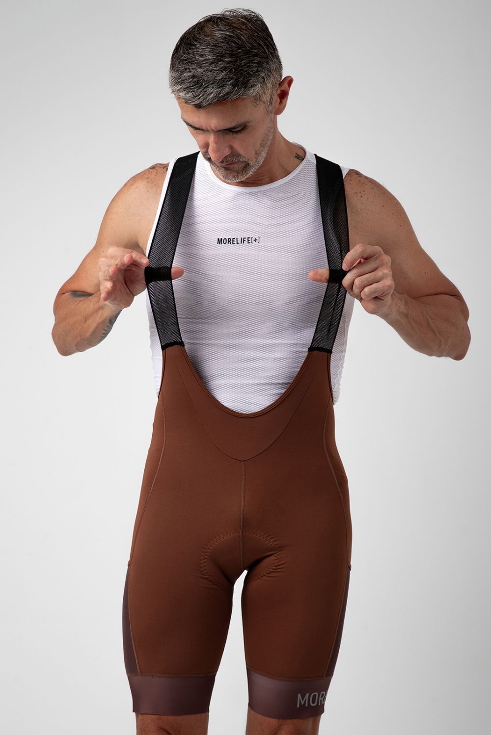 Bib Short Cargo Café Hombre