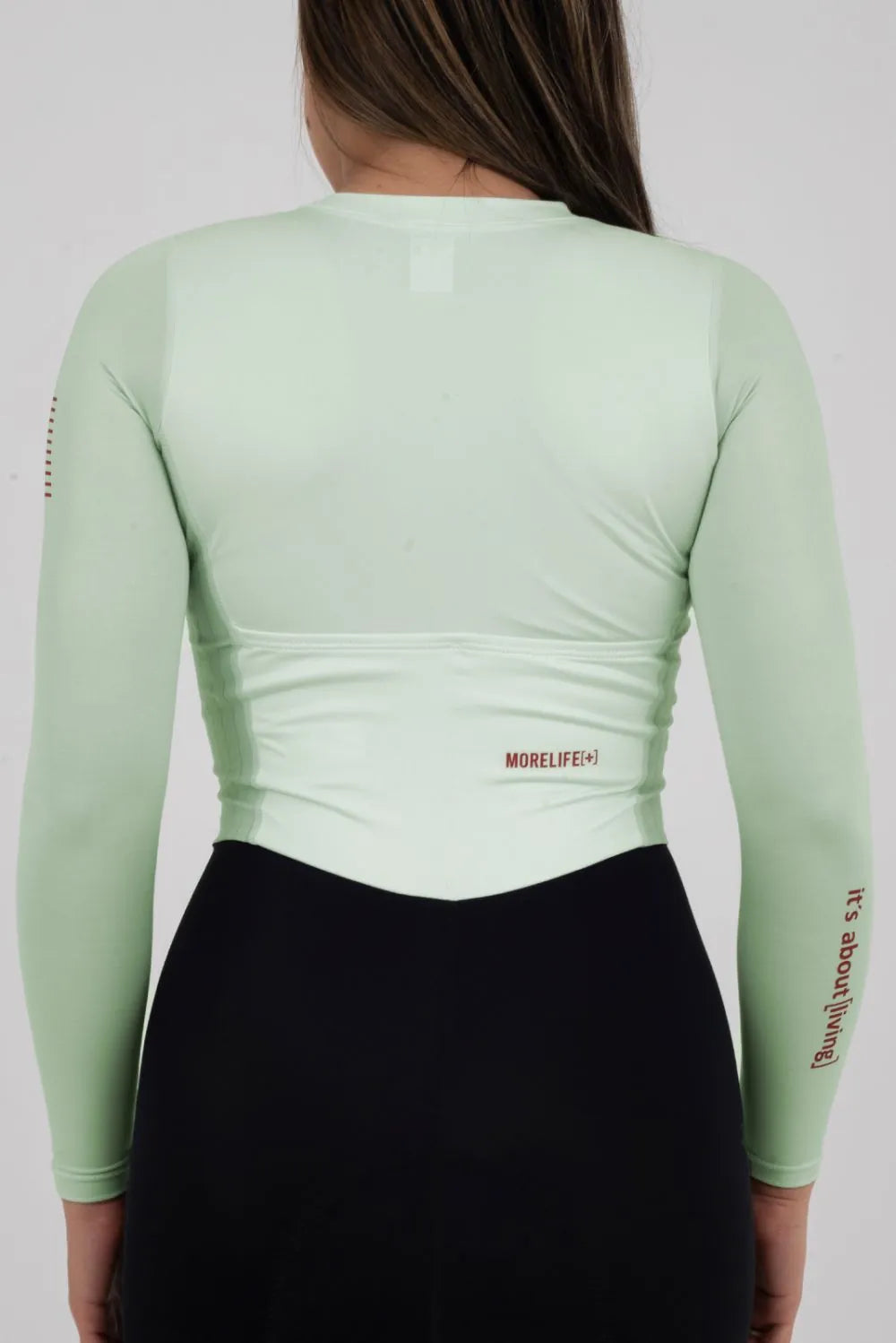 Speedsuit Menta Manga Larga Mujer