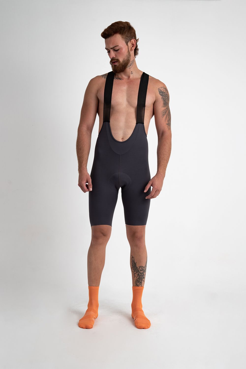 Bib Short Unlimited Gris Hombre