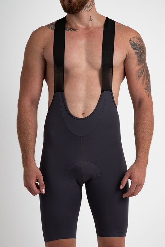 Bib Short Unlimited Gris Hombre