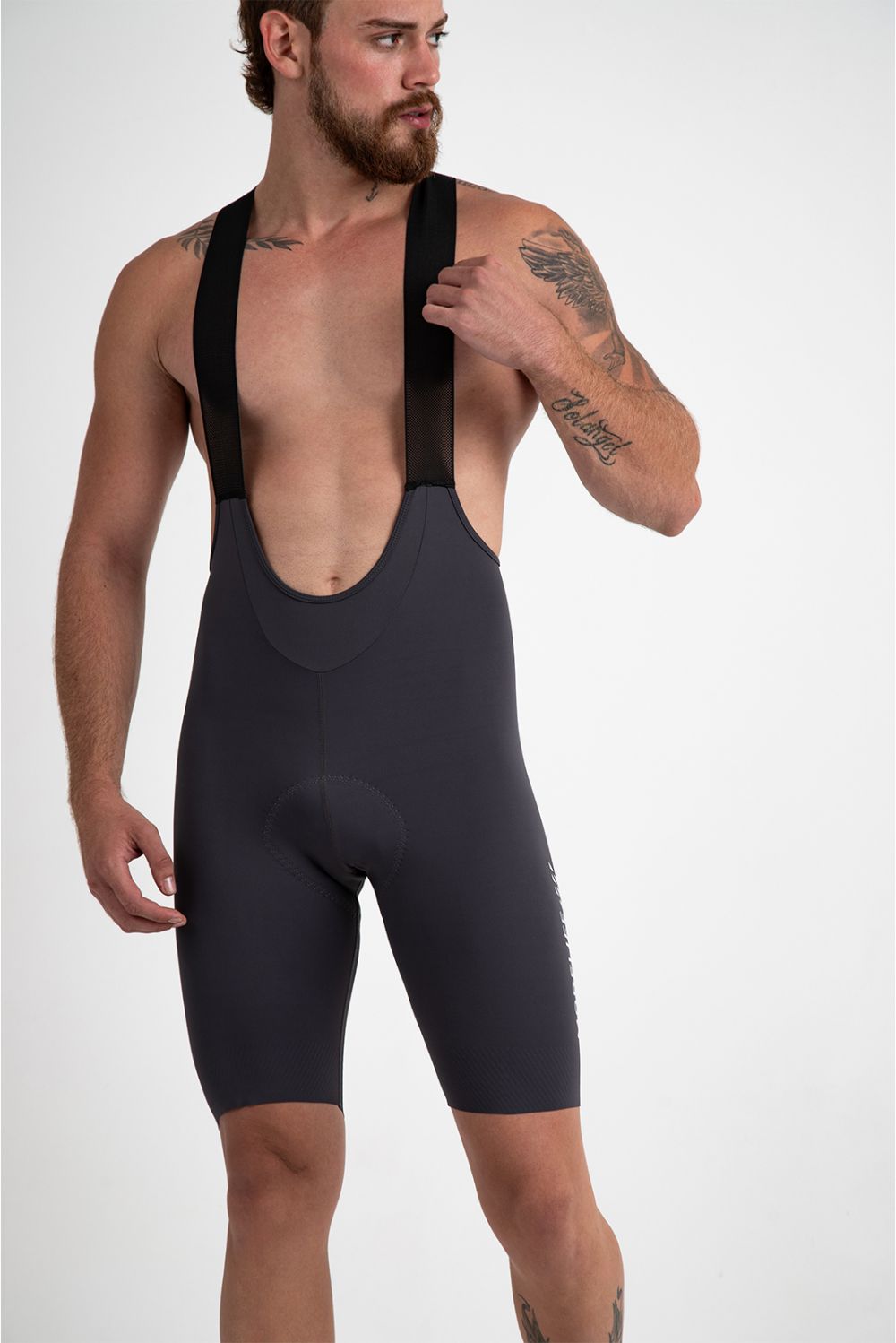 Bib Short Unlimited Gris Hombre