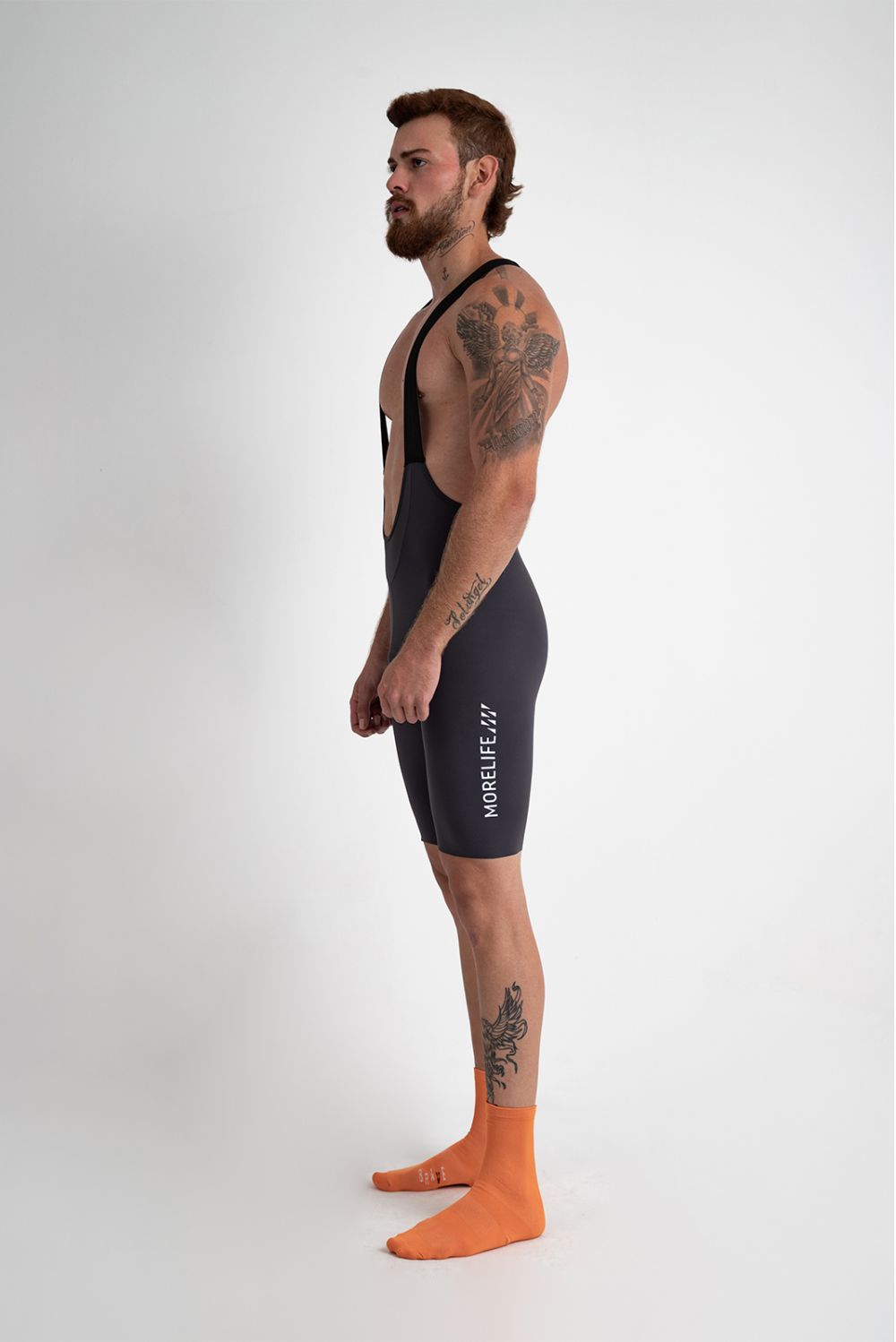 Bib Short Unlimited Gris Hombre