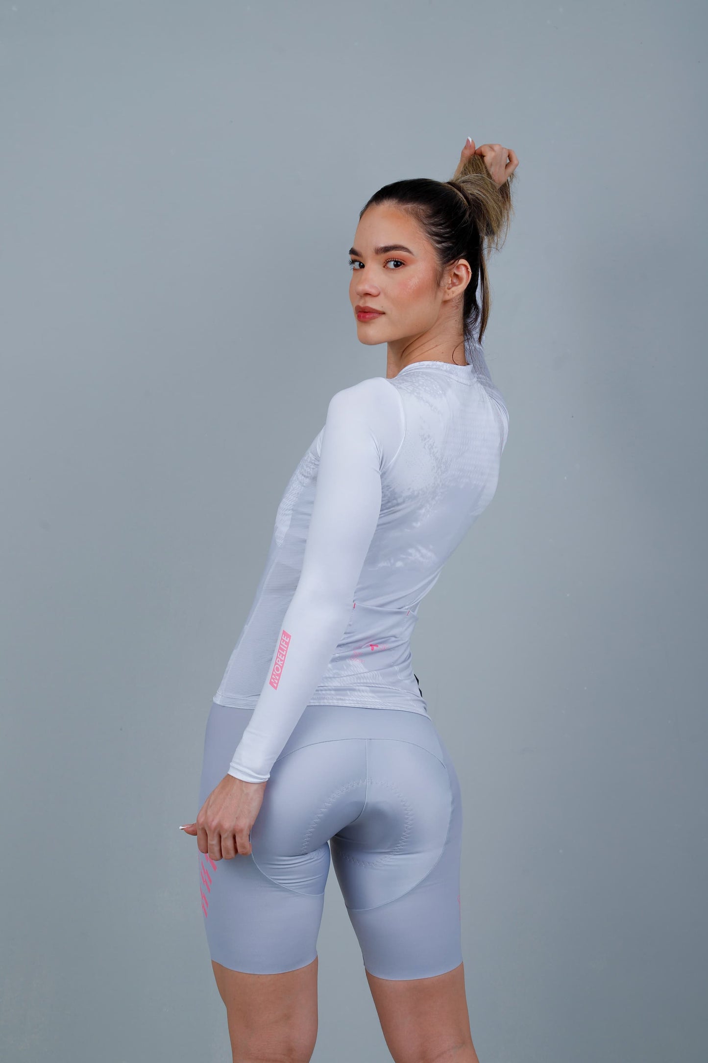 Jersey Unisex Competition Gris Claro Manga Larga