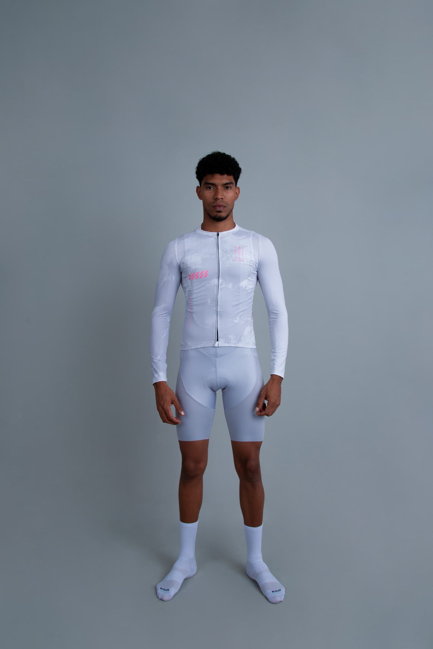 Jersey Unisex Competition Gris Claro Manga Larga