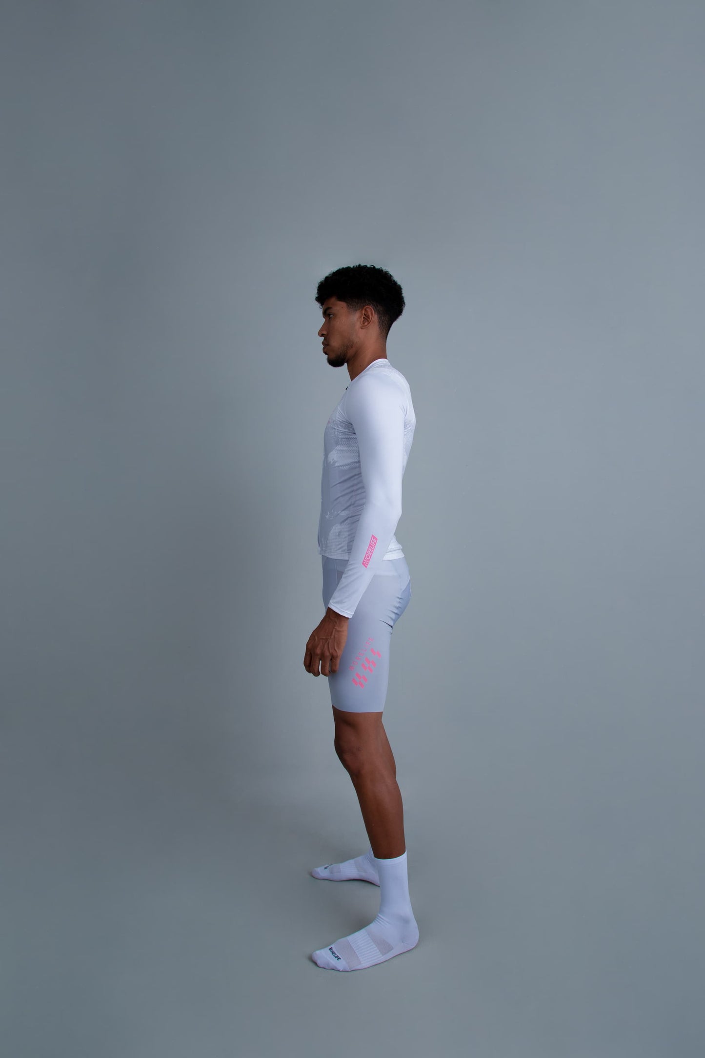 Jersey Unisex Competition Gris Claro Manga Larga