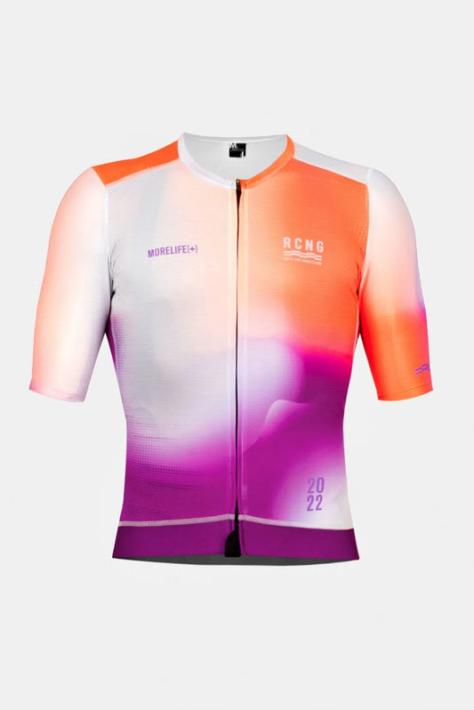 Jersey Unisex Racing Ultra Light Naranja Degradado