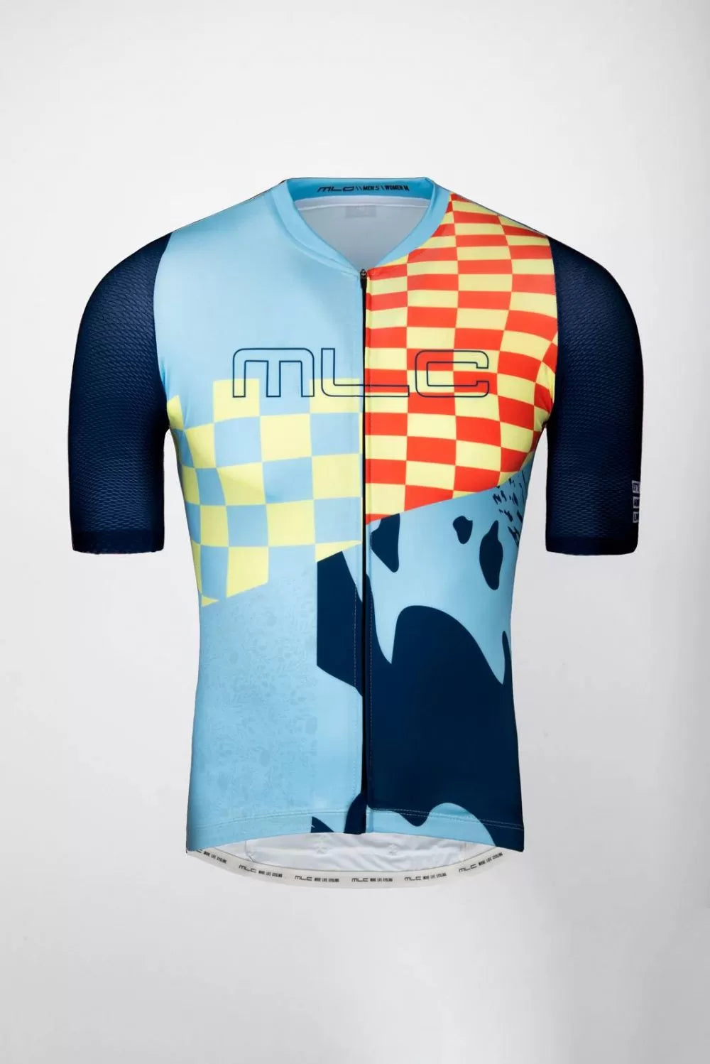 Jersey Unisex Compress Advance Blue Abstract